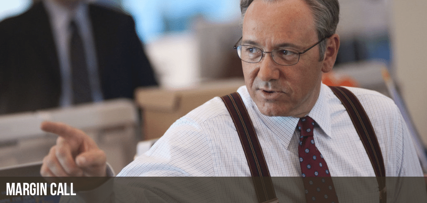 Foto fra den amerikanske film Margin - dækningsbidraget