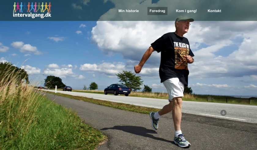 Hjemmeside til forening, Intervalgang