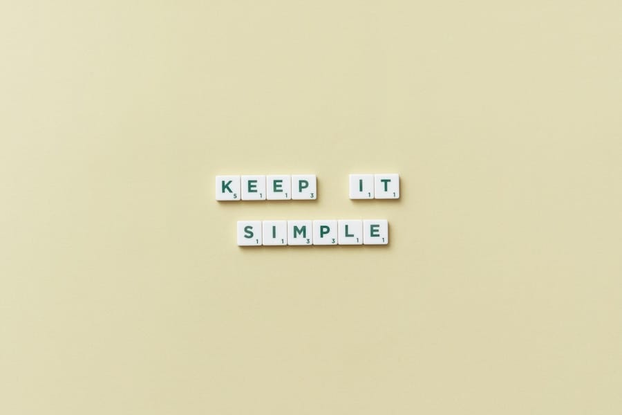Strategi og markedsføring Keep It Simple Foto credit DS Stories